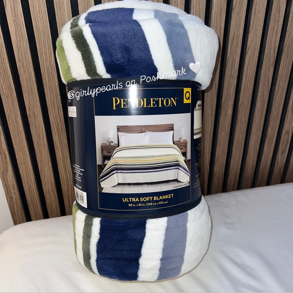 Pendleton Plush Blanket Queen NEW